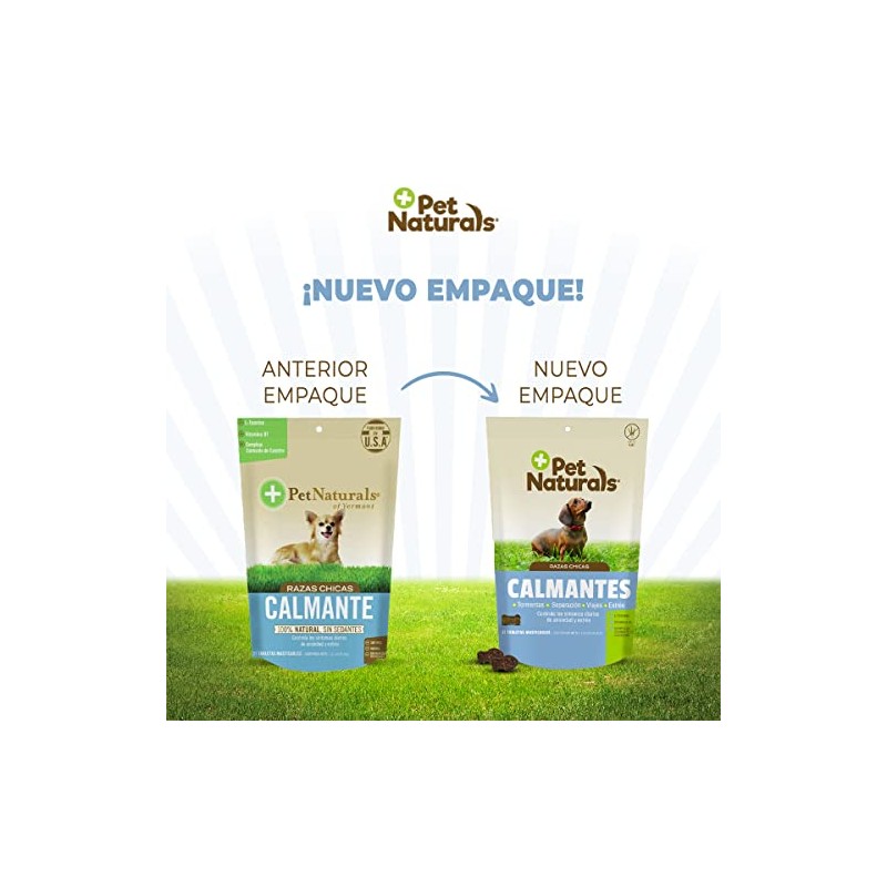 Pet Naturals, Calmantes Naturales, Razas Pequeñas, 31. 5g