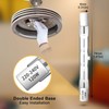 Klarlight 5 Pack 80W R7s Halogen Bulbs 78mm, Dimmable Warm