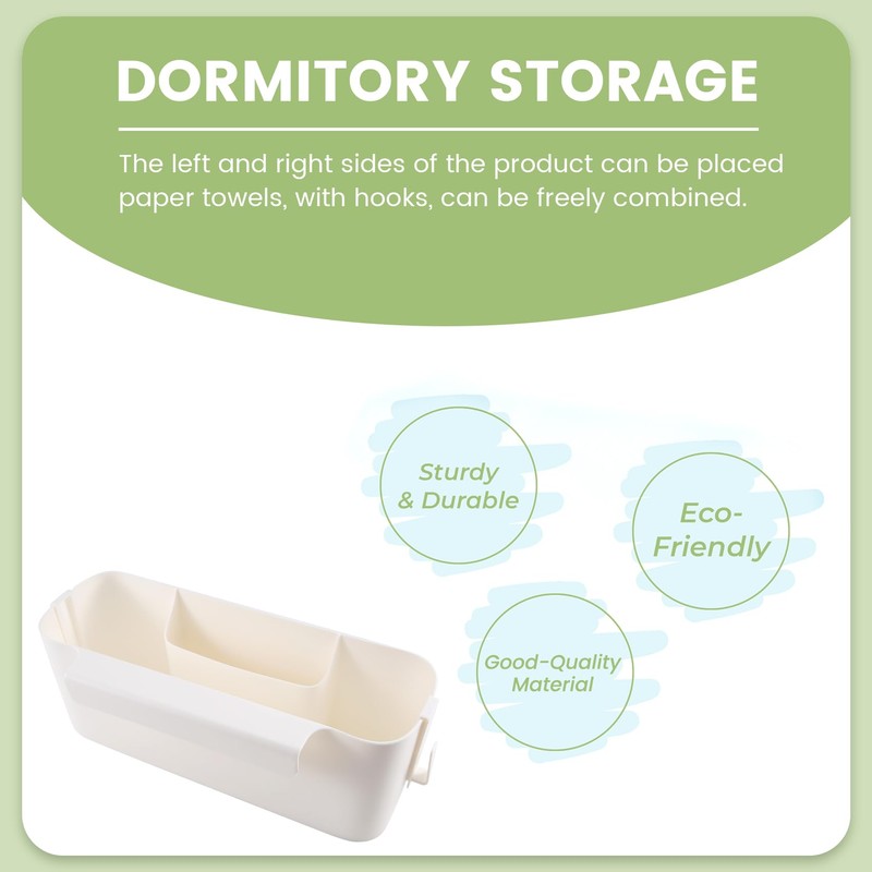 CeaHoify Bedside Bed Shelf Pockets Storage Holder to Storage Remotes