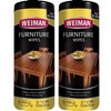 Weiman Wood Cleaner and Polish Wipes - 2 Pack -