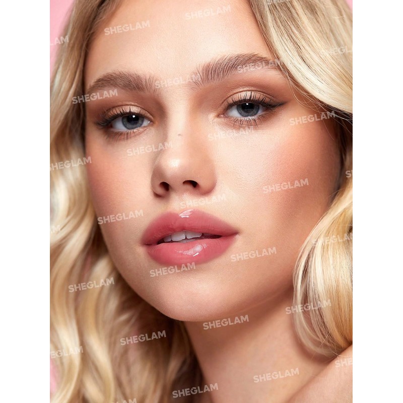 SHEGLAM Jelly Wow Tinted Lip Oil Plumping Lip Gloss Natural