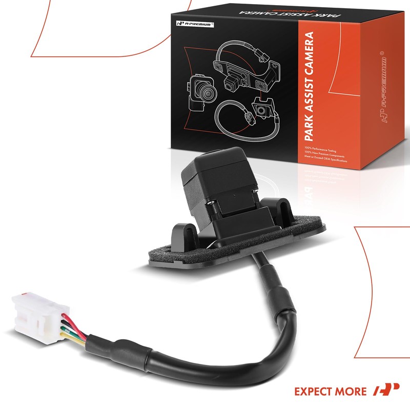 A-Premium Park Assist Camera Rear View Backup Reverse Camera Compatible