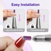 3/32" Large Barrel Bit Tungsten Carbide Nail Drill Bit Safety