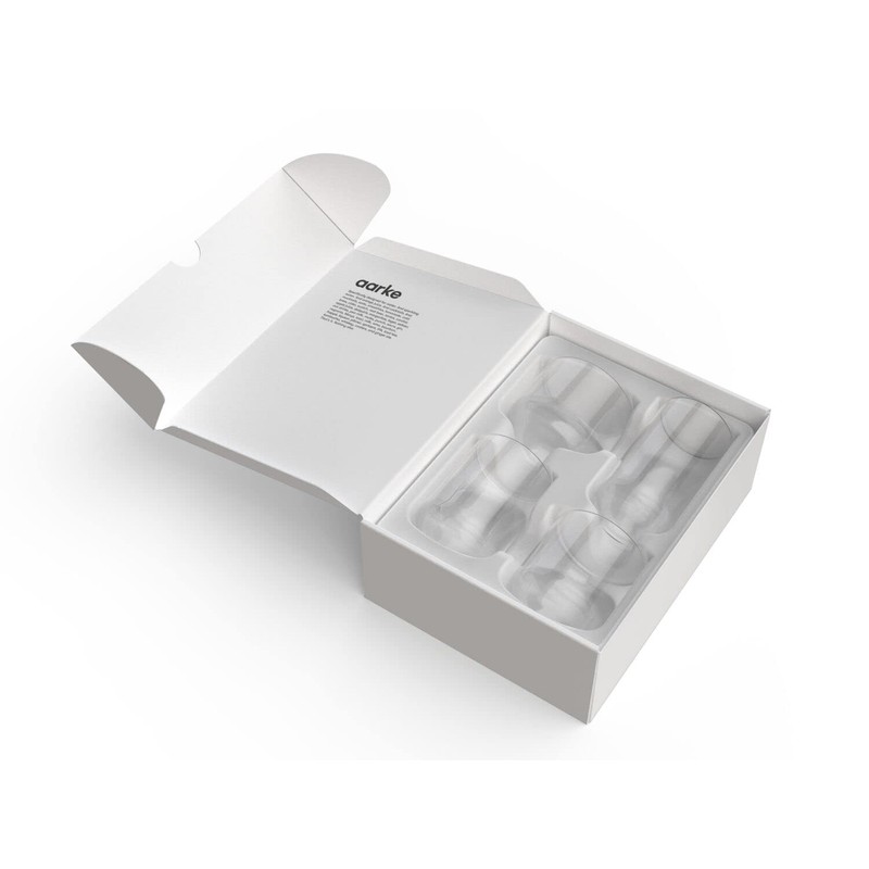 aarke Nesting Glasses, 4 x 290 ml (9.8 fl oz),