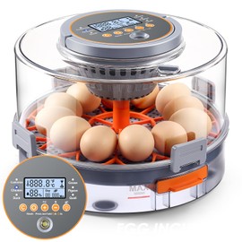 Chicken Egg Incubator 12-40 Eggs - Automatic 760° Egg Turner with Digital Display, Auto Temperature Humidity Control for Hatching Chicken Duck Quail Eggs, High Hatch Rate Poultry Incubator