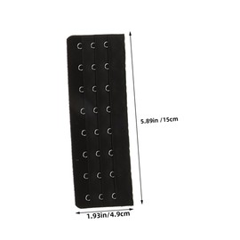 BESPORTBLE 8pcs 3-row 8-hook Bra Extender Stretchy Bra Extension Back Bra Extension Strap Women Elastic Bra Extender with Hooks Adjustable Bra Strap Extender