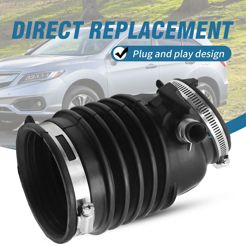 DUZFOREI 17228-R8A-A00 Air Intake Inlet Tube Hose Duct, Replacement for