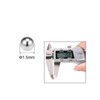 MACHSWON 1.5mm Steel Ball,304 Stainless,Bearing Balls,G100 Precision Balls, Ideal for
