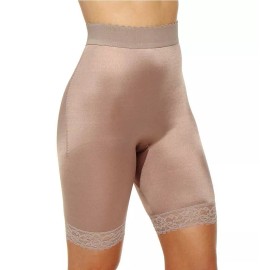 Rago Shapewear  Rago Shapewear Light Shaping High Waist Long Leg Mocha Bike Short Size 42/6XL
