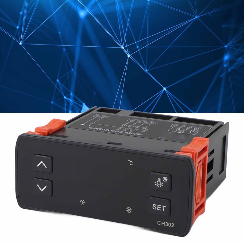 Digital Temperature Controller Dual Sensors Refrigerating Defrosting Alarm Smart Thermostat
