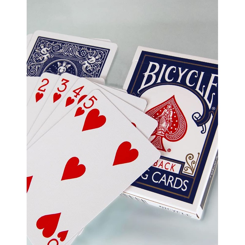 Bicycle Rider Back Standard Index Playing Cards, 12 Pack Bulk