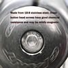 20PCS M8-1.25 x 20mm Button Head Socket Cap Screws, Stainless