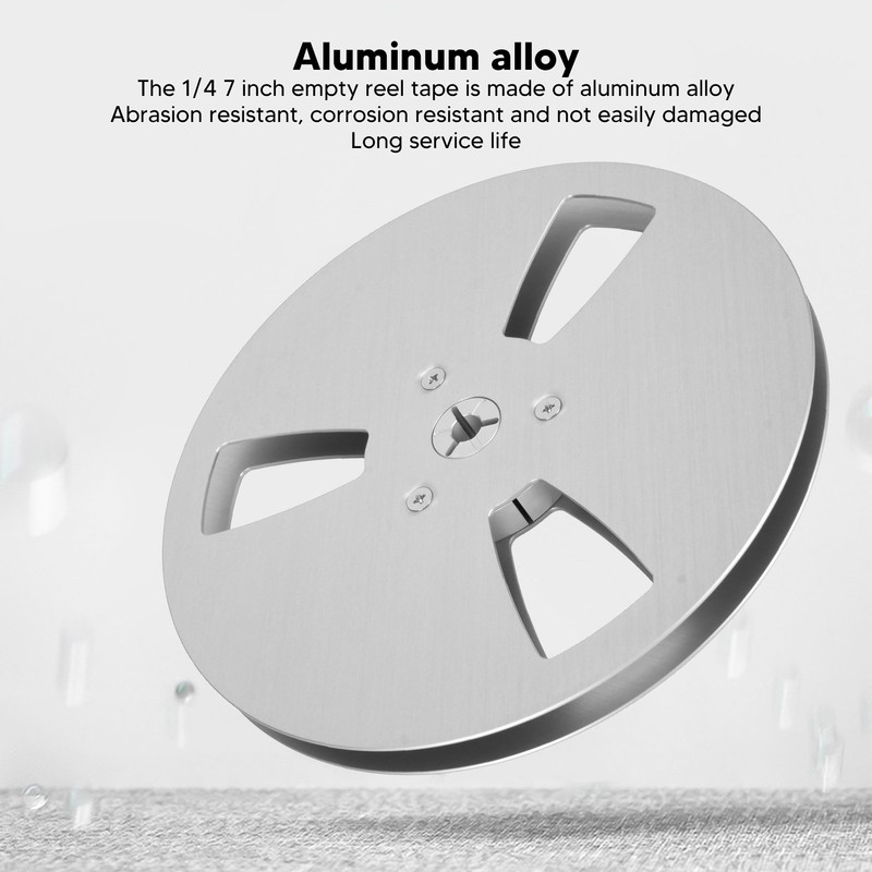 1/4 7 Inch Empty Tape Reel 3 Holes Wind Resistance