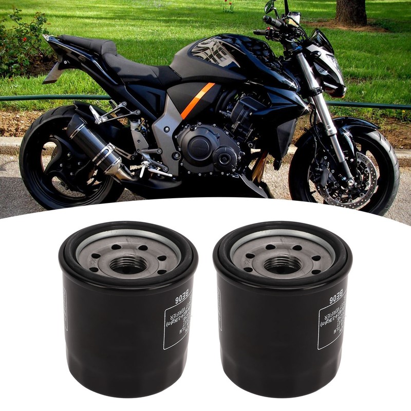 2 Pcs Motorcycle Oil Filter 15410 MFJ D01 Engine Diesel