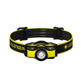 Ledlenser, iH5R High Power LED Professional Headlamp, Rechargeable or AA Alkaline Batteries, Compact, Lightweight, Multiple Helmet Mounting Options