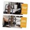 CIYODO Coffee Shop Essential Coffee Shelf Iron Stand Capsules Holder