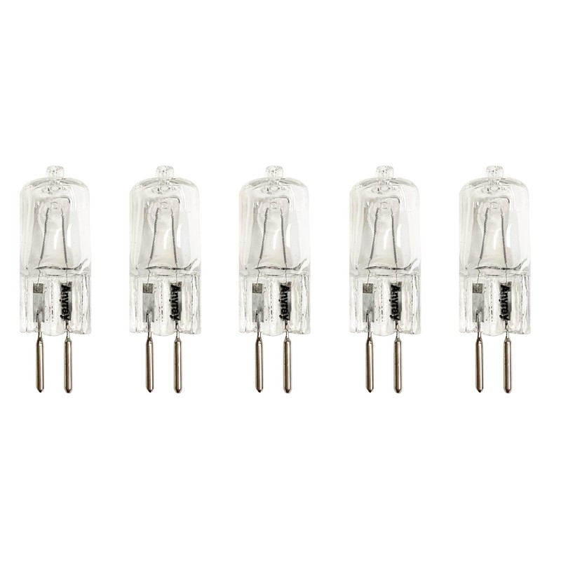 Anyray A1603Y (5)-Lamps 35W 35 Watt G5.3 110V 120Volt Bi