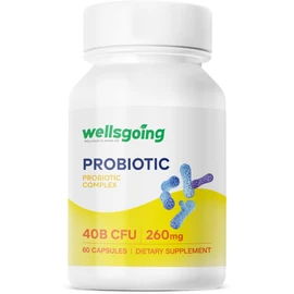 Probiotic 40 Billion CFU Supplement, 10 Strains Probiotic Complex for Digestive, Gut & Immune Support, Daily Probiotics for Women & Men, 60 Capsules