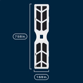 SpiroPure SP-FRPA2 Refrigerator Pure Air Filter Compatible Replacement for Frigidaire FRGPAAF2 PureAir AF-2 RAF-2 Air Filter (6 Pack)