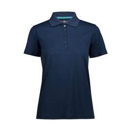 CMP Maglietta Polo da Donna, Colore Blu