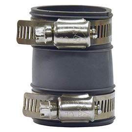 Eastman 86014 Tubular Drain Connector, 1-1/2 inch x 1-1/4 inch, Black