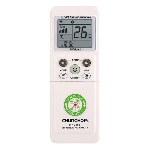 Saraoriginalshop Universal-Fernbedienung für Klimaanlage, Klimaanlage, Multifunktions-Fernbedienung, Ersatzteil, kompatibel mit Schlittenfernbedienung