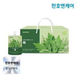 Cheonho Encare 하루활력 쑥 70ml 30팩 1박스 Daily Vitality Mugwort 70ml 30 Packs 1 Box