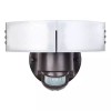 Defiant 180 Degree Bronze Motion Outdoor Integrated LED Security Light