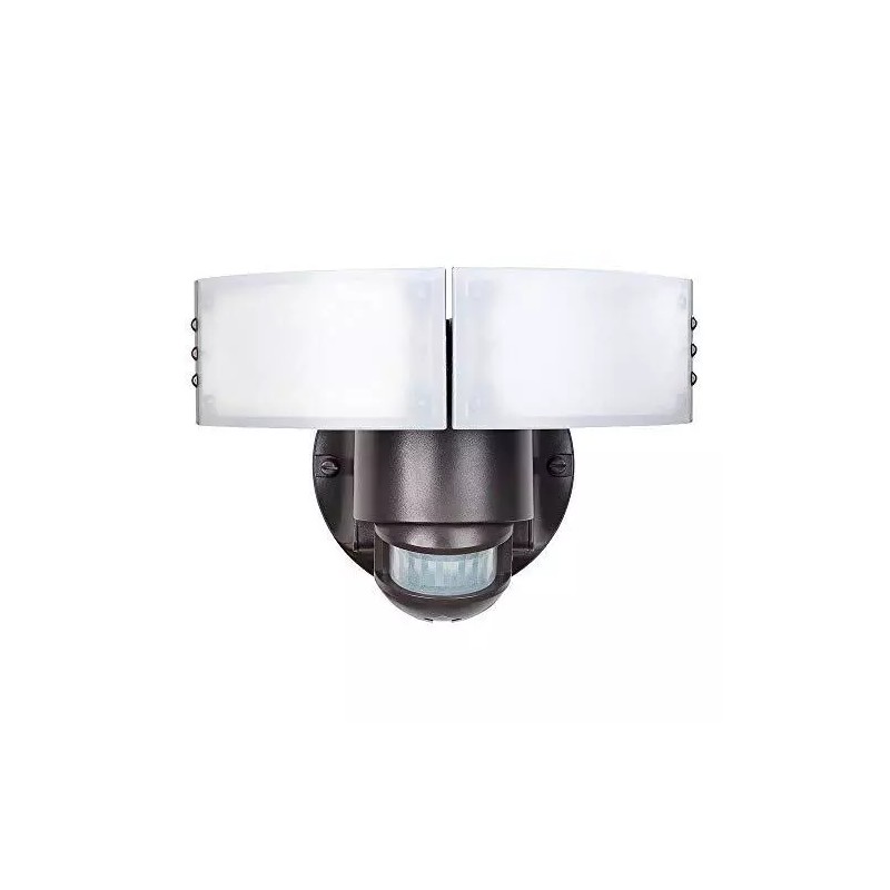 Defiant 180 Degree Bronze Motion Outdoor Integrated LED Security Light
