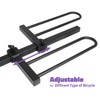 VENZO 2 Bike Bicycle Platform Style Carrier - Bike Rack