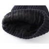 Connectyle - Gorro de lana de invierno con forro polar