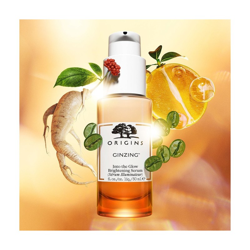 Origins Ginzing Into the Glow Brightening Face Serum, 30ml