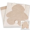 Eva&Naomi fashion for kids Baby Blanket with Bear Motif, 3D