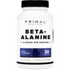 Primal- “Cápsulas de BetaAlanina 3400mg (30 Porciones, 120 Cápsulas) Suplemento,