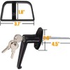 StartFine 4½" Shed Door Lock L-Handle Lock kit Keyed Alike