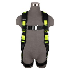 SafeWaze SW280-QC-S/M PRO Full Body Harness: 1D, QC Chest, QC Legs (S/M)