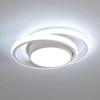 Goeco Ceiling Light White Colour, 32 W 2350 LM Modern