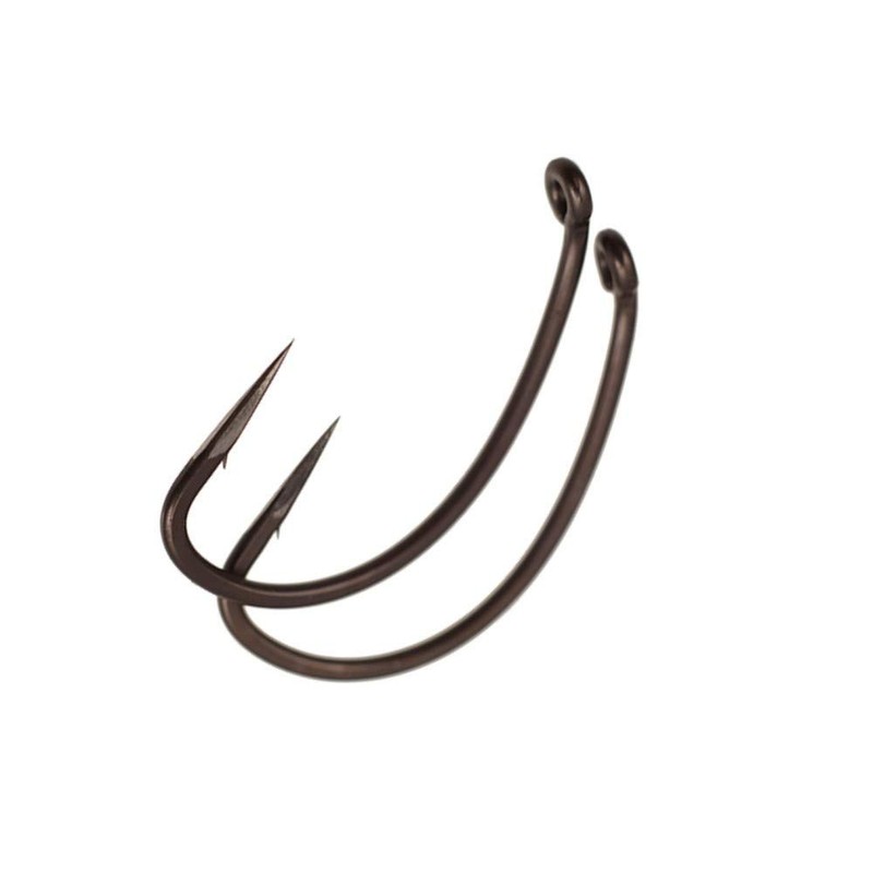 Gardner Covert Dark Mugga Hooks: Barbed: 6