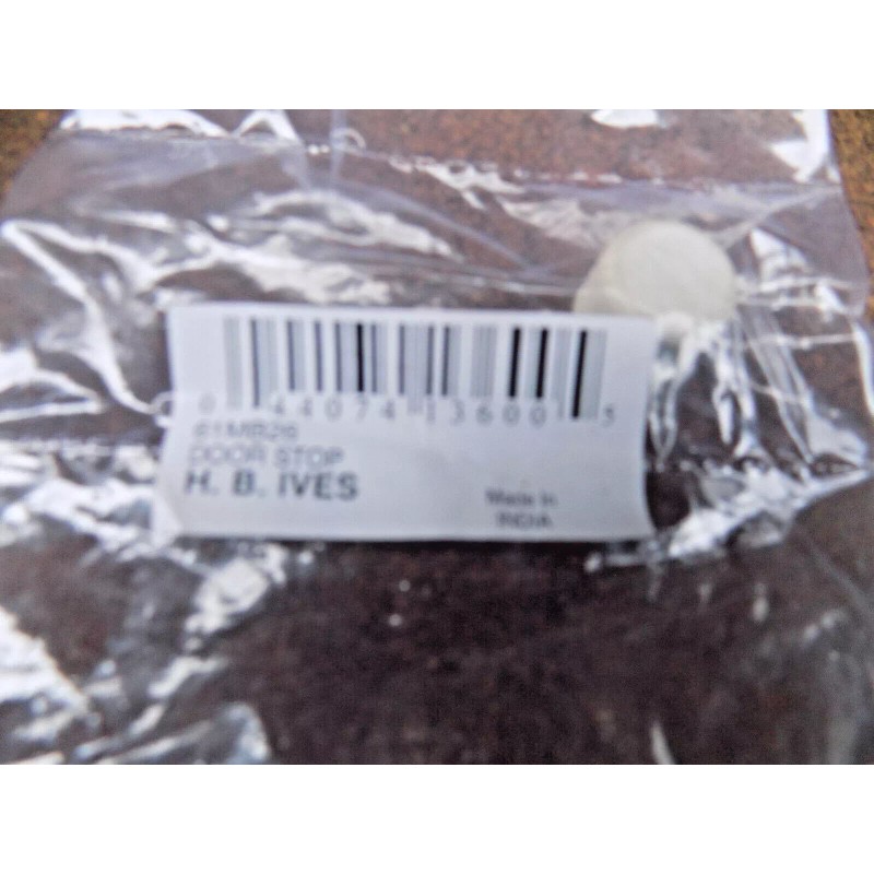 IVES 4, NEW POLISHED CHROME 3-1/8" RIGID BASE DOOR STOP