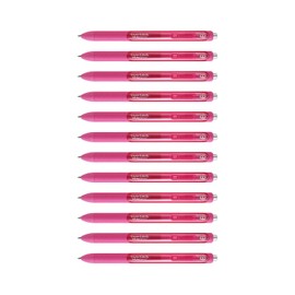 Paper Mate Medium Point InkJoy Gel Pen - Pink (Pack of 12)