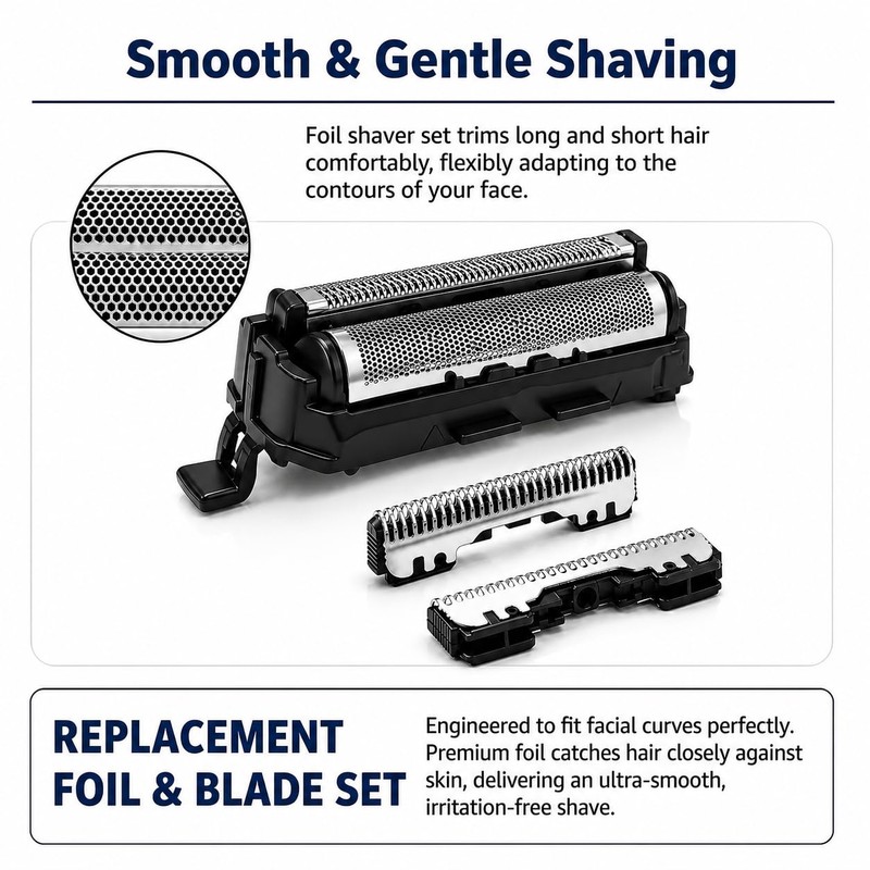 ES9013 Replacement Heads & Foil for Panasonic Arc 3 Shavers