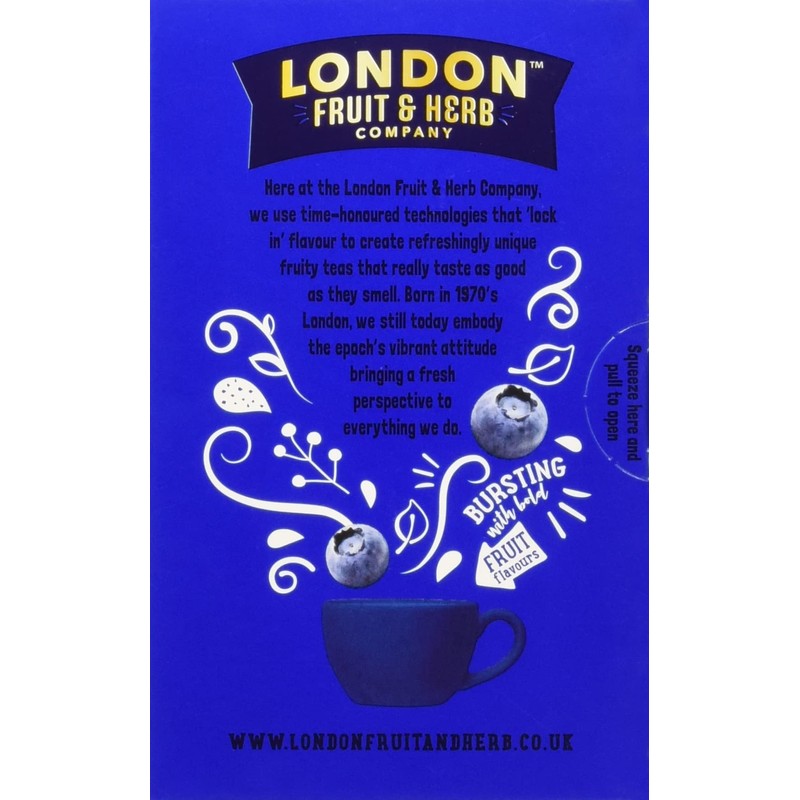 20 Blueberry Bliss Tea Bags 40g