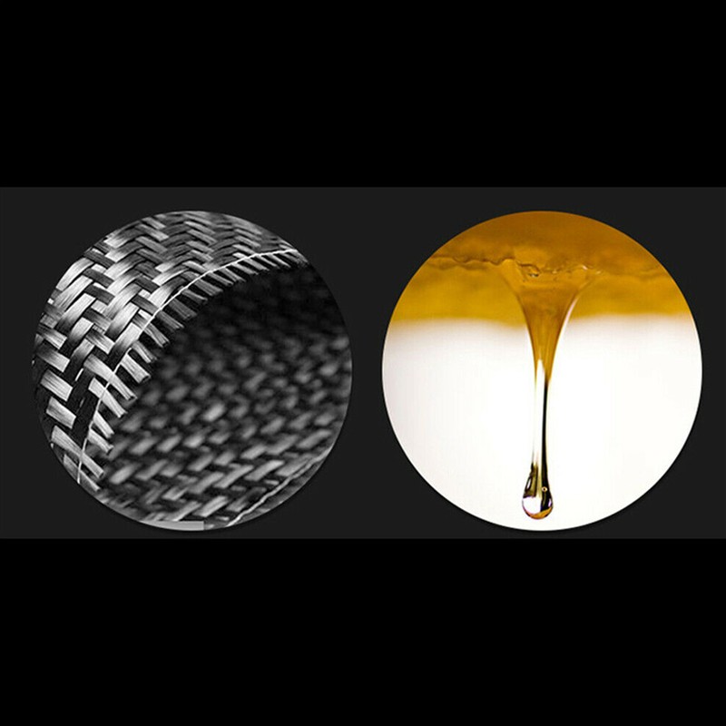 2Pcs Gear Shift Panel Cover Trim Carbon Fiber Fit for