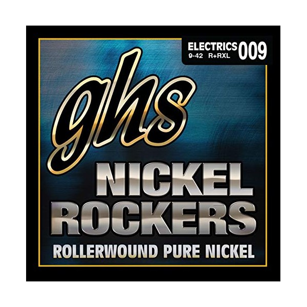 GHS Strings R+RXL Nickel Rockers, Rollerwound Pure Nickel Electric Guitar
