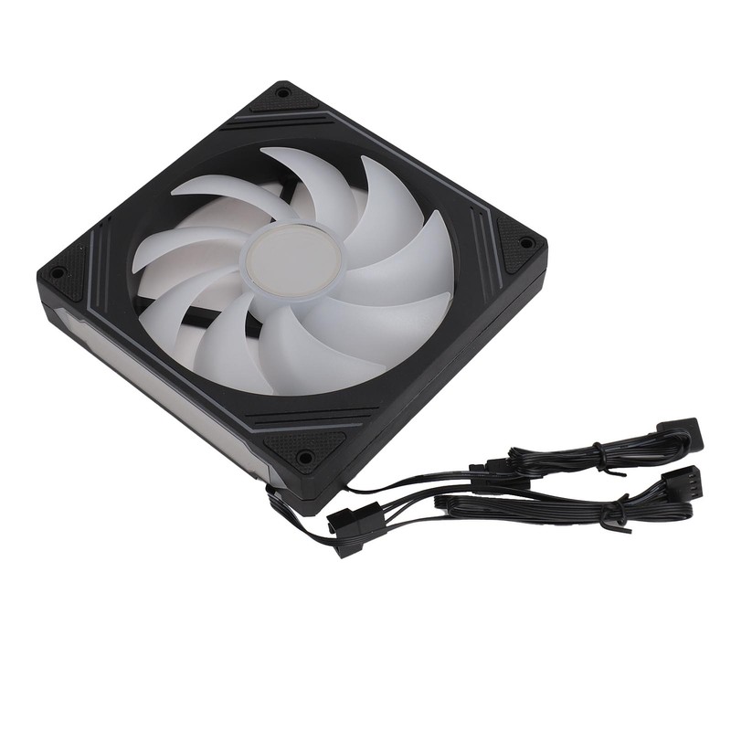 ARGB Chassis Fan 140x140x25mm Synchronized Light Quiet Heat Dissipation Cooling