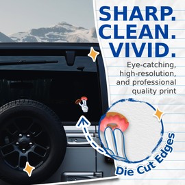 (2 Pack) 2 in The Pink One in The Stink Stickers - Funny JDM Sticker - 5 Inches On Longest Side - Premium Vinyl - for Cars, Trucks, Skateboards, Laptops - Made in USA - BMCS0807