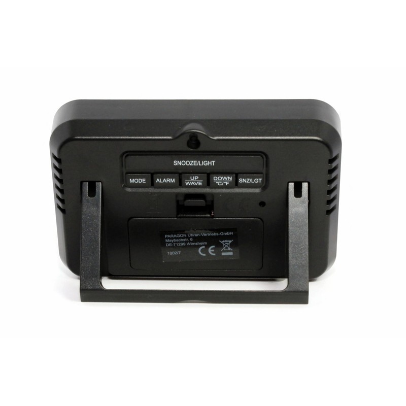 Atlanta Radio Alarm Clock Digital LCD Display Alarm Snooze Light