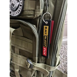 Unbranded Aluminum Metal Engraved Personal Luggage Sports Golf BackPack tag eng both sides