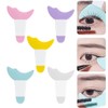 5 Pieces Eyeliner Stencil Eyeshadow Stencil Eye Makeup for Applying