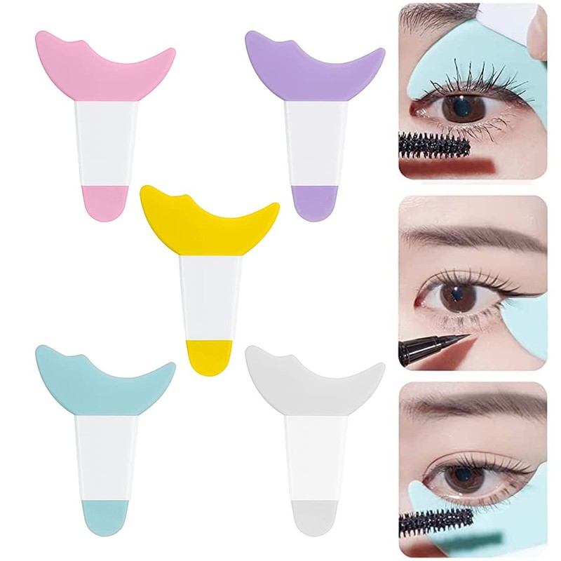 5 Pieces Eyeliner Stencil Eyeshadow Stencil Eye Makeup for Applying